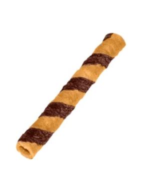 Hohlhippe - Waffelrolle mit "Kakao" 10cm