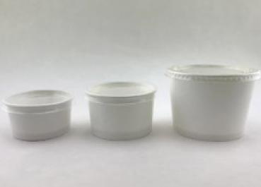 Preview: Eisbecher "weiß" 500 ml / 150 Stück