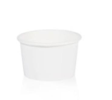Eisbecher "weiß" 80 ml / 250 Stück