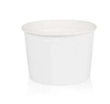 Eisbecher "weiß" 170 ml / 250 Stück