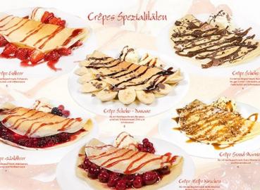 Crepes - Menükarte