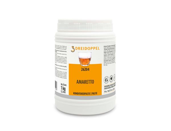 Amaretto Eispaste --- MHD 11.2026 --- "Solange der vorrat reicht"