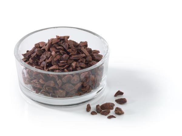 Grobe Schwarze Raspelschokolade